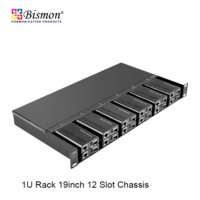 12-Slot-1U-Chassis-19inch-Dual-Power-Supply-for-Mini-Media-Converter